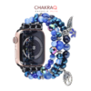 Bracelet cristal bleu Apple Watch